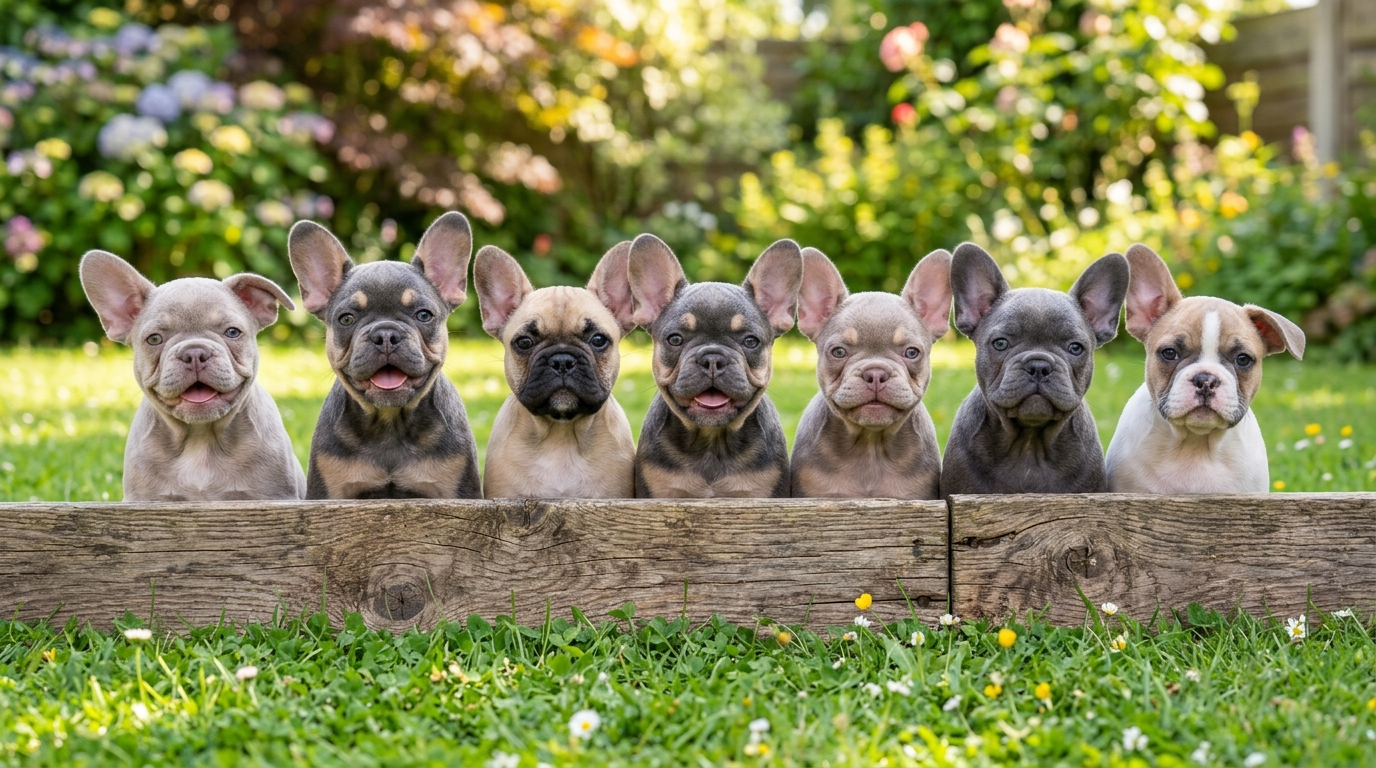Adorable French Bulldog Puppies at Happy Tails Frenchies
